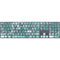 Crushed Turquoise Magic Keyboard with Numeric Keypad Skin