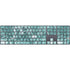 Crushed Turquoise Magic Keyboard with Numeric Keypad Skin