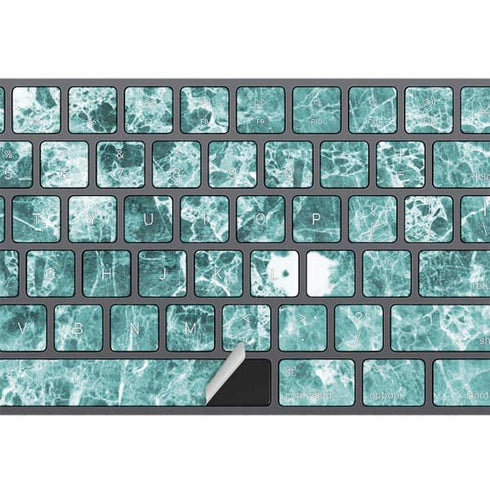 Crushed Turquoise Magic Keyboard with Numeric Keypad Skin