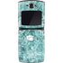 Crushed Turquoise Motorola RAZR Skin