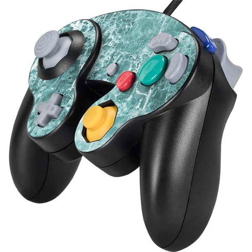 Crushed Turquoise Nintendo GameCube Controller Skin