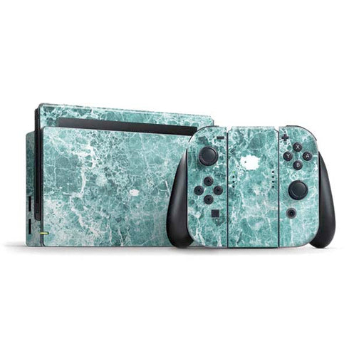 Crushed Turquoise Nintendo Switch Bundle Skin
