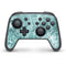 Crushed Turquoise Nintendo Switch Pro Controller Skin
