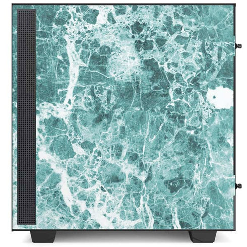 Crushed Turquoise NZXT H510 Compact ATX Mid-Tower Case Skin
