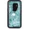 Crushed Turquoise Otterbox Defender Galaxy Skin