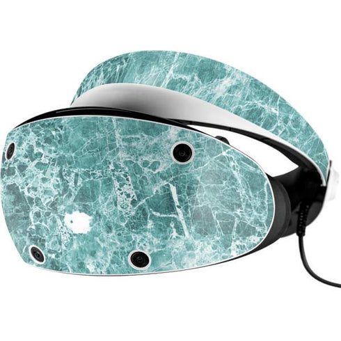 Crushed Turquoise PlayStation VR2 Skin
