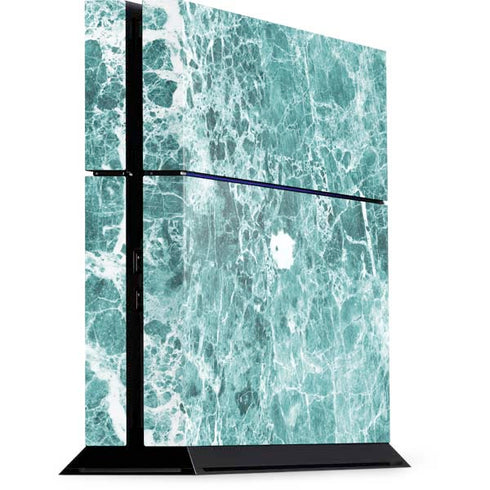 Crushed Turquoise PS4 Console Skin