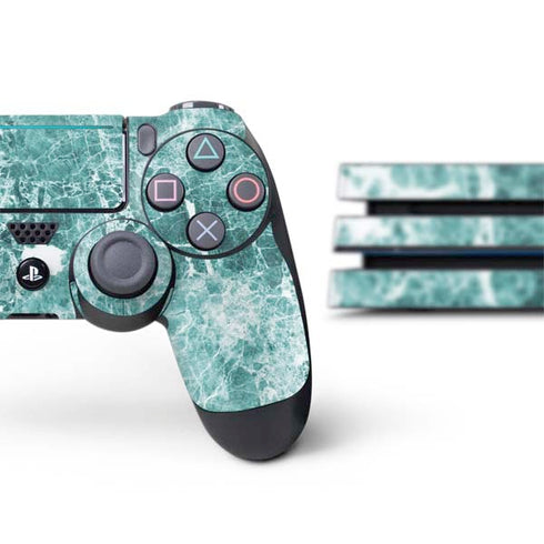 Crushed Turquoise PS4 Pro Bundle Skin