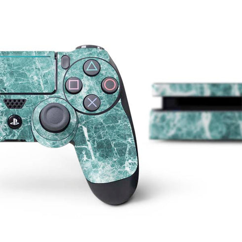 Crushed Turquoise PS4 Slim Bundle Skin