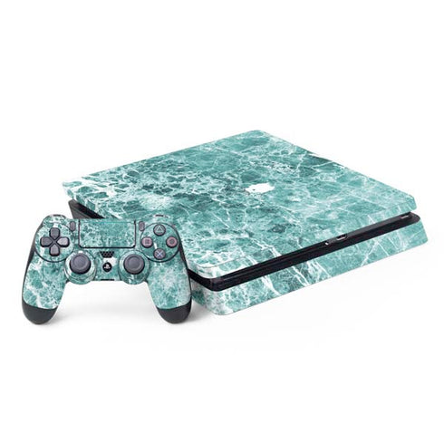 Crushed Turquoise PS4 Slim Bundle Skin