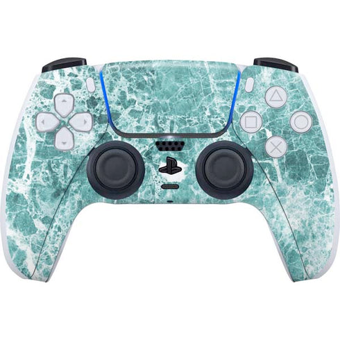 Crushed Turquoise PS5 Controller Skin