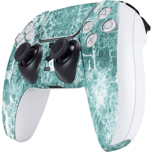 Crushed Turquoise PS5 Controller Skin