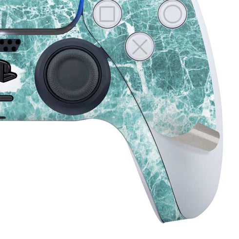 Crushed Turquoise PS5 Controller Skin