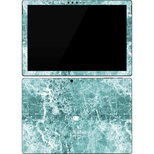 Crushed Turquoise Surface Pro 7 Skin