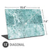 Crushed Turquoise Universal Laptop 13in (10.6 x 7.6in) Skin