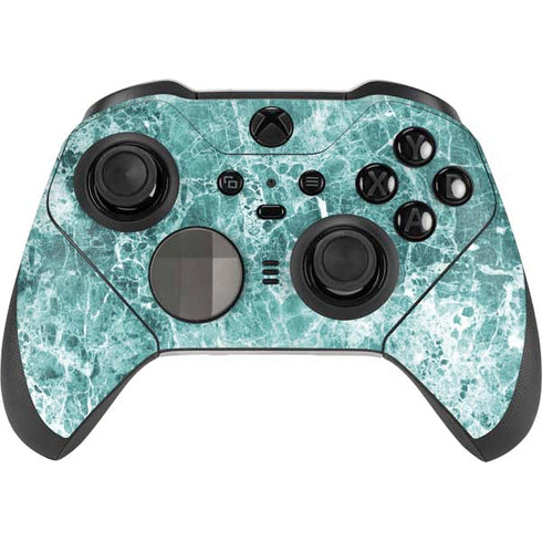 Crushed Turquoise Xbox Elite Wireless Controller Series 2 Skin