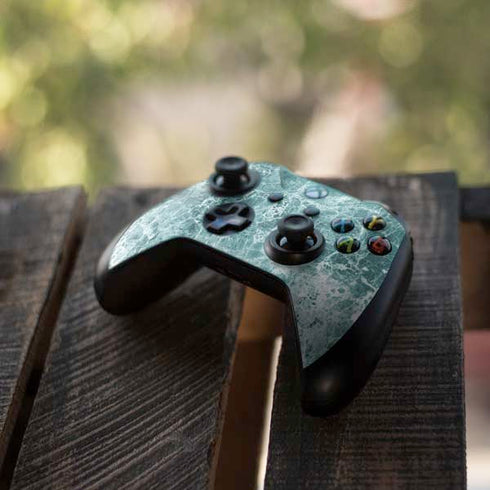 Crushed Turquoise Xbox One S Controller Skin