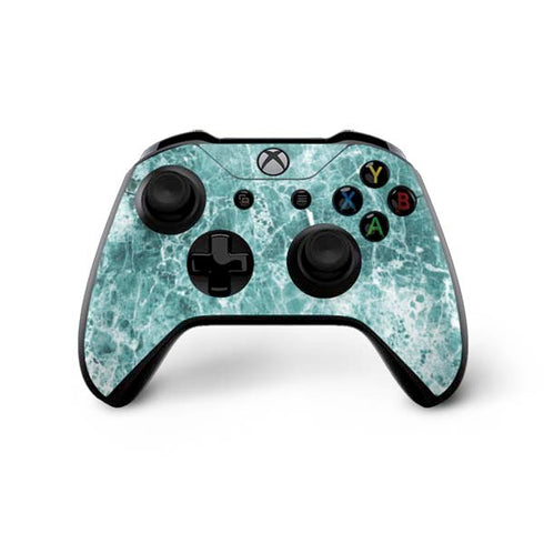 Crushed Turquoise Xbox One X Controller Skin