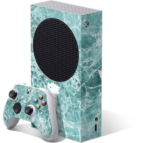 Crushed Turquoise Xbox Series S Bundle Skin