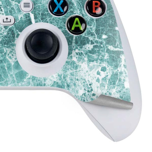 Crushed Turquoise Xbox Series S Skins