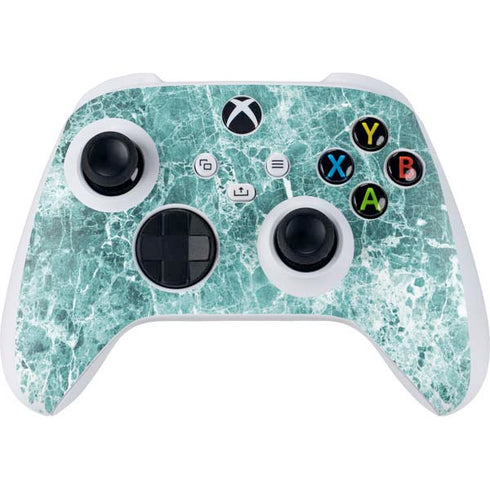 Crushed Turquoise Xbox Series S Controller Skin