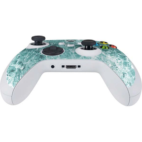 Crushed Turquoise Xbox Series S Controller Skin