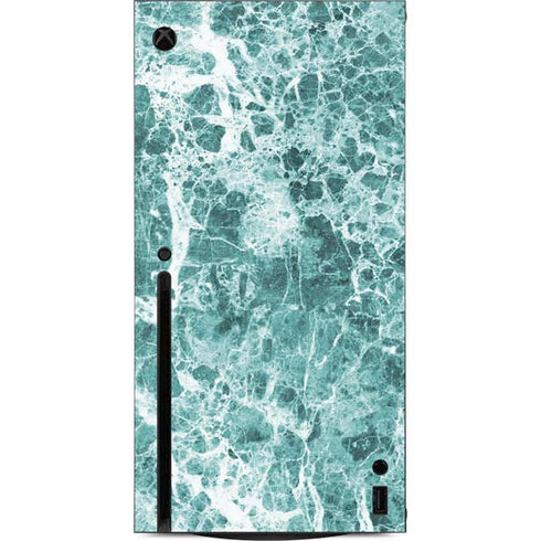 Crushed Turquoise Xbox Series X Console Skin