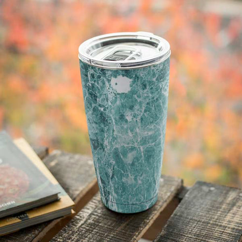 Crushed Turquoise Yeti 20oz Tumbler Skin