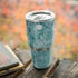 Crushed Turquoise Yeti 30oz Rambler Tumbler Skin