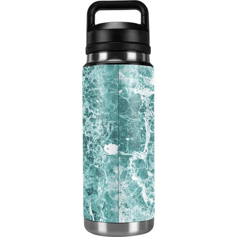 Crushed Turquoise YETI Rambler 26oz Bottle Skin