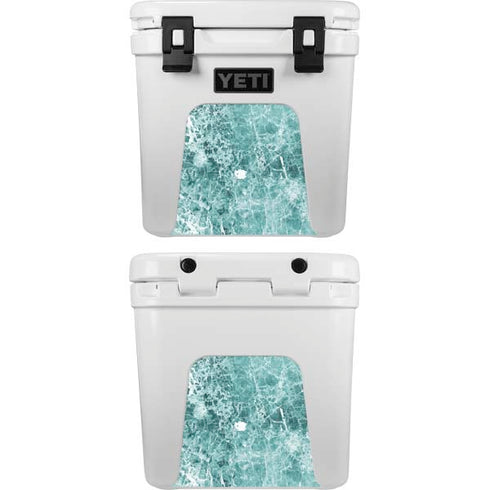 Crushed Turquoise YETI Roadie 24 Hard Cooler Skin