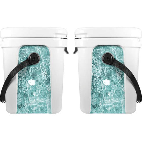 Crushed Turquoise YETI Roadie 24 Hard Cooler Skin