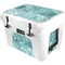 Crushed Turquoise YETI Tundra 35 Hard Cooler Skin