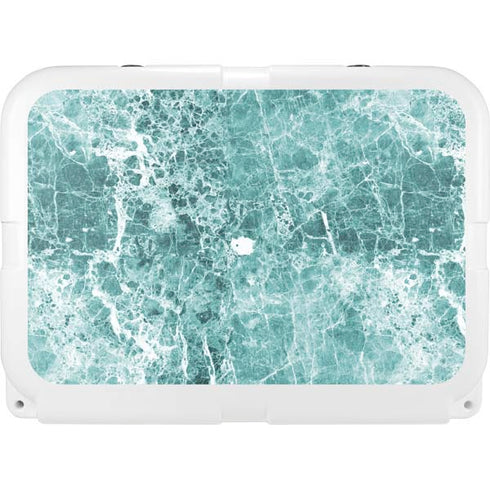 Crushed Turquoise YETI Tundra 35 Hard Cooler Skin