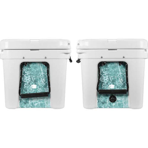 Crushed Turquoise YETI Tundra 35 Hard Cooler Skin