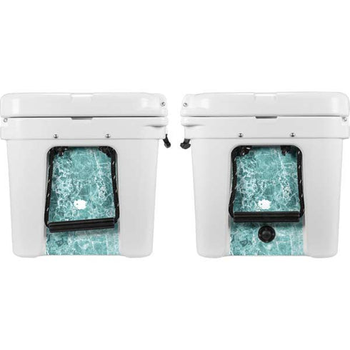 Crushed Turquoise YETI Tundra 45 Hard Cooler Skin