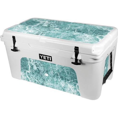 Crushed Turquoise YETI Tundra 65 Hard Cooler Skin