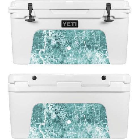 Crushed Turquoise YETI Tundra 65 Hard Cooler Skin