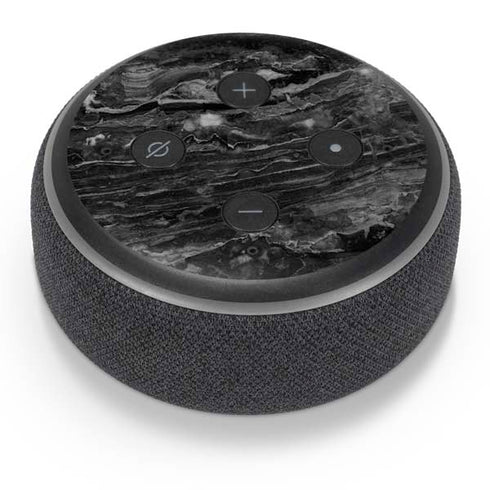 Crystal Black Amazon Echo Dot Skin