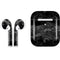 Crystal Black Apple AirPods 2 Skin