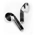 Crystal Black Apple AirPods 2 Skin