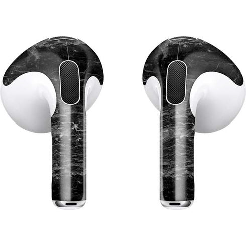 Crystal Black Apple AirPods (3rd Gen 2021) Skin