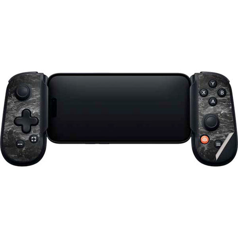 Crystal Black Backbone One for iPhone Game Controller Skin
