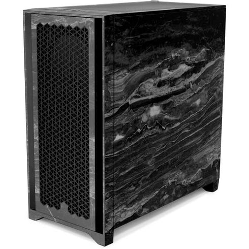 Crystal Black Corsair 4000D Tempered Glass Mid-Tower ATX Case Skin
