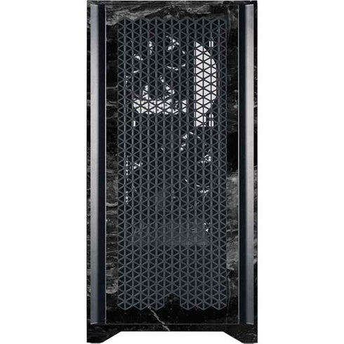 Crystal Black Corsair 4000D Tempered Glass Mid-Tower ATX Case Skin
