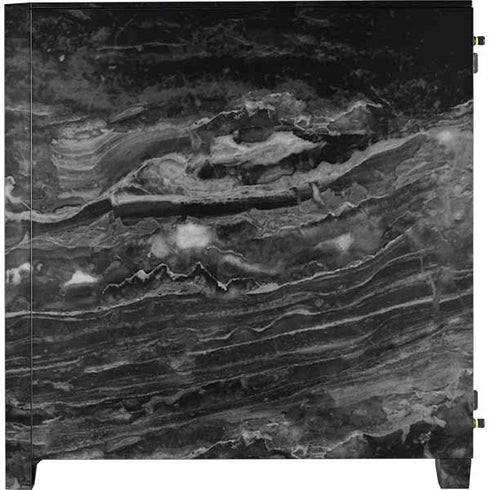 Crystal Black Corsair 4000D Tempered Glass Mid-Tower ATX Case Skin