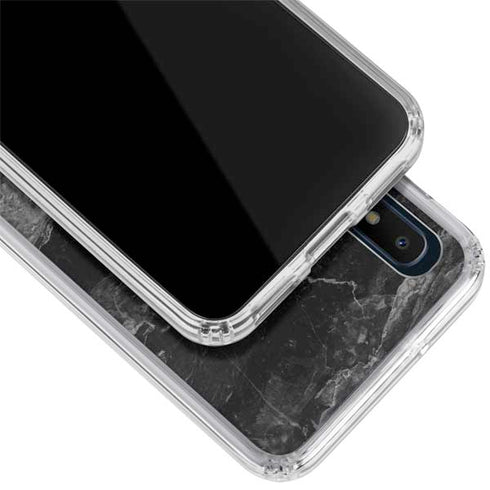 Crystal Black Galaxy A10e Clear Case