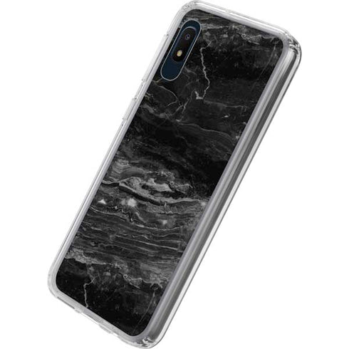 Crystal Black Galaxy A10e Clear Case