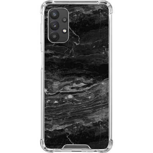 Crystal Black Galaxy A32 5G Clear Case