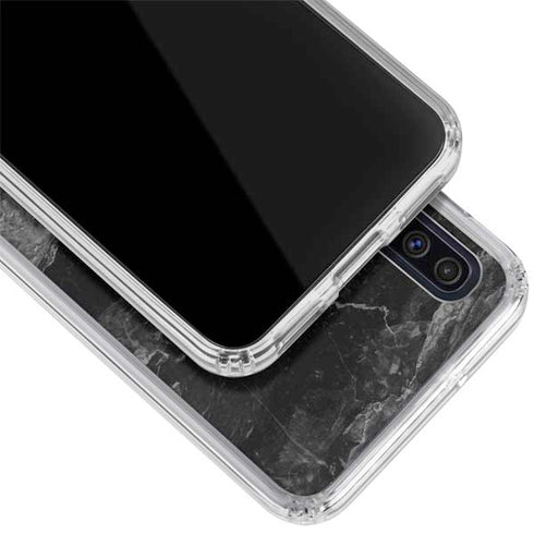 Crystal Black Galaxy A50 Clear Case